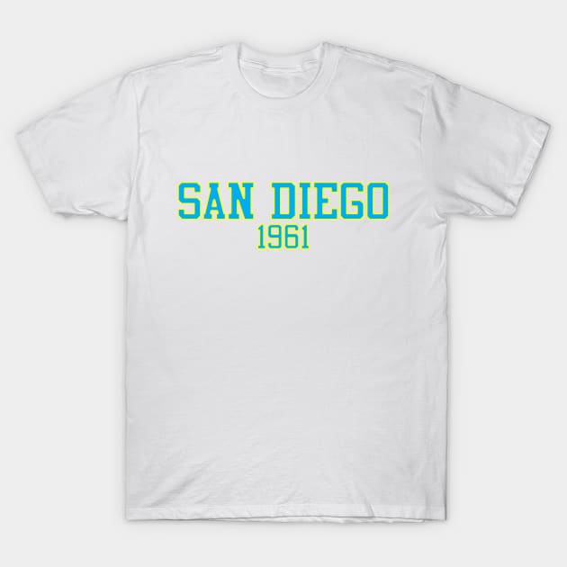 San Diego 1961 T-Shirt by GloopTrekker